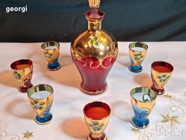 сервиз Bohemia с позлата , снимка 11 - Сервизи - 52431379