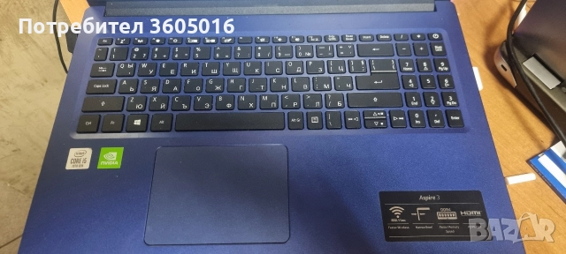 Лаптоп Acer Aspire, снимка 2 - Лаптопи за работа - 52859418