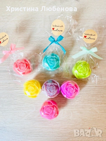 Цветни глицеринови сапунчета , снимка 16 - Други - 40660202