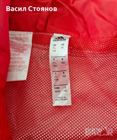 Арсенал / Arsenal adidas ветровка 2019-2020г. - за ръст 152см., снимка 3 - Фен артикули - 50822896
