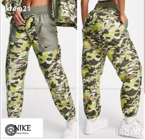 Nike Sportswear Floral Camo Joggers дамски S, снимка 11 - Спортни екипи - 44321612