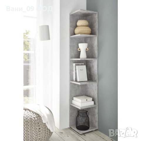Висока ъглова етажерка на 5 етажа-3 цвята, снимка 2 - Етажерки - 40918904