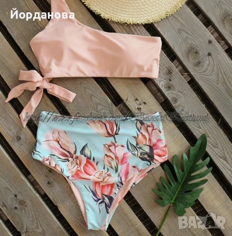 Бански с едно рамо НОВ модел 2025, снимка 3 - Бански костюми - 32164569