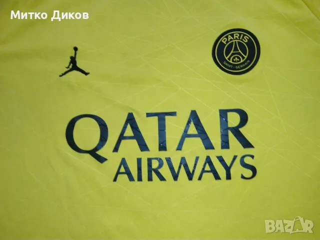 PSG маркова футболна тениска Найк Джордан размер ХЛ №10 Osman Dembelle, снимка 4 - Футбол - 55741863