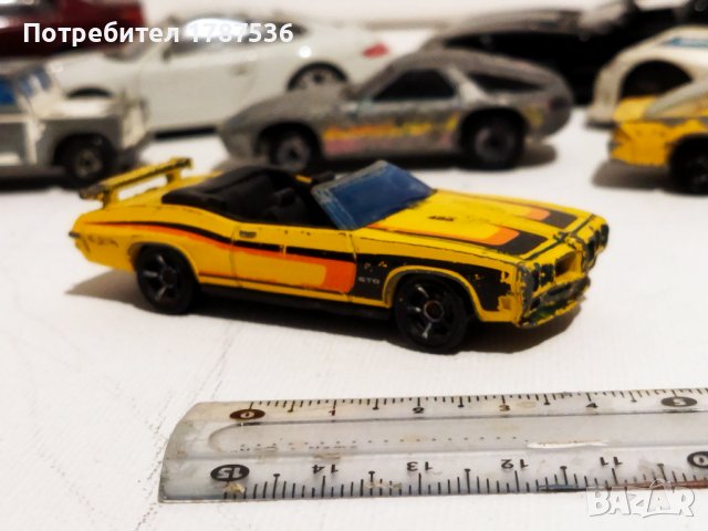 Малка количка 1/64 мащ понтиак gto , снимка 1