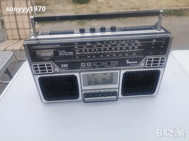 ITT RC 5500 ВНОС SWISS 1209261512L4, снимка 2 - Радиокасетофони, транзистори - 56041229