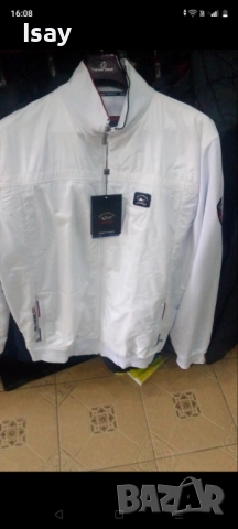 Мъжка горница Паул Шарк в бял цвят 4ХЛ последен размер 