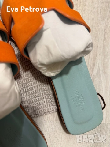 Hermes Oran дамски чехли 38, снимка 4 - Чехли - 53812102