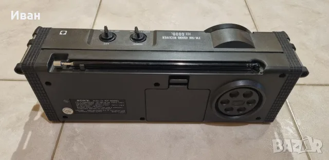 Sony ICF-6000l Топ съснояние , снимка 2 - Радиокасетофони, транзистори - 55826206