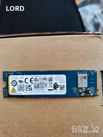 SSD 1TB Toshiba Kioxia NVME - Чисто ново!