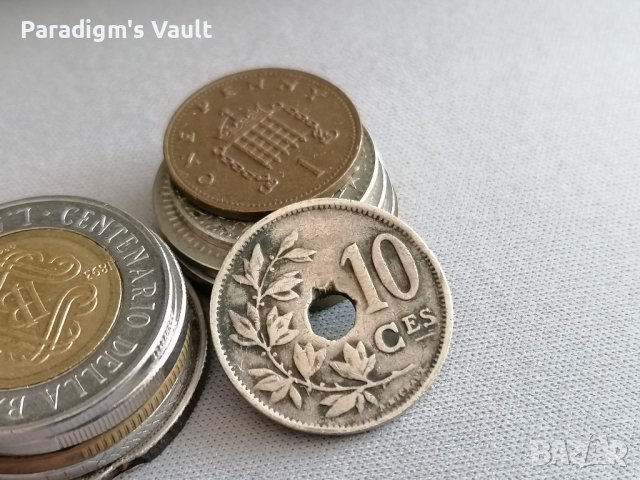 Монета - Белгия - 10 сентима | 1921г., снимка 1 - Нумизматика и бонистика - 41324469