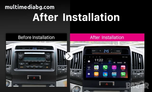 Toyota Land Criuser LC200 2008 - 2015 Мултимедия Навигация Android, снимка 2 - Аксесоари и консумативи - 51114870