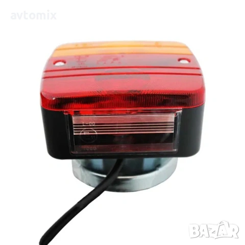 Магнитни LED стопове за ремарке и колесар, 12V, с кабел 7.5 м, снимка 3 - Аксесоари и консумативи - 53393193