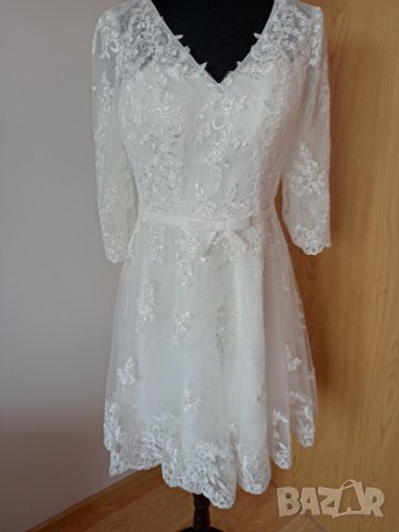 Нова рокля от дантела L /42, снимка 17 - Рокли - 40389979