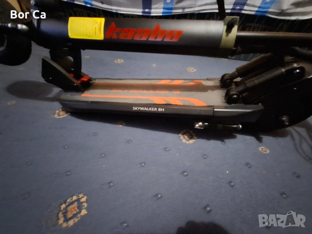електрическа тротинетка KAABO SKYWALKER 8H в гаранция, снимка 2 - Скейтборд, ховърборд, уейвборд - 53022059