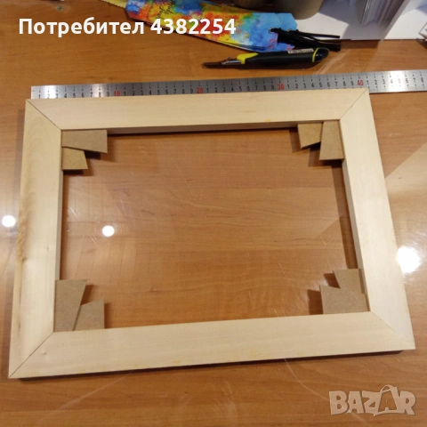 26 броя Дървени подрамки за картини или канава, снимка 4 - Други - 53508420