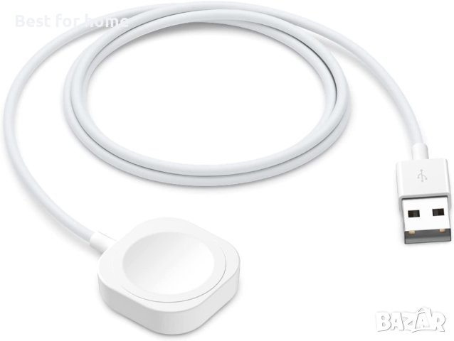 Зарядно за Apple Watch,1,5M кабел за бързо магнитно зареждане,iWatch за Apple Watch8 7 6 5 4 3 2SE, снимка 7 - Безжични зарядни - 41017566