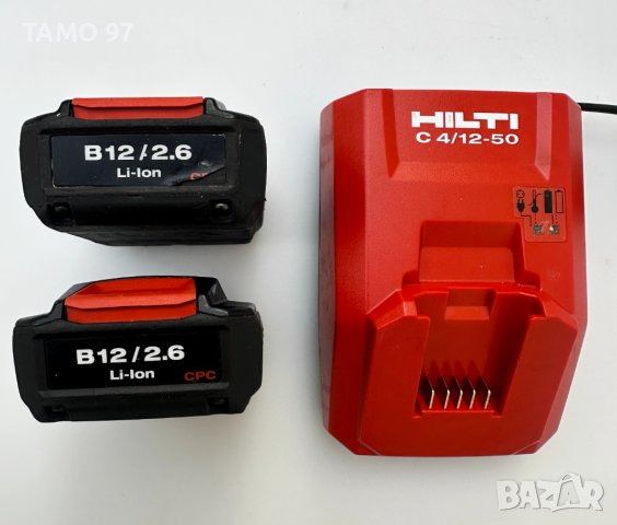 Hilti SFE 2-A12 - Акумулаторен винтоверт 2x12V 2.6Ah, снимка 7 - Винтоверти - 44286983