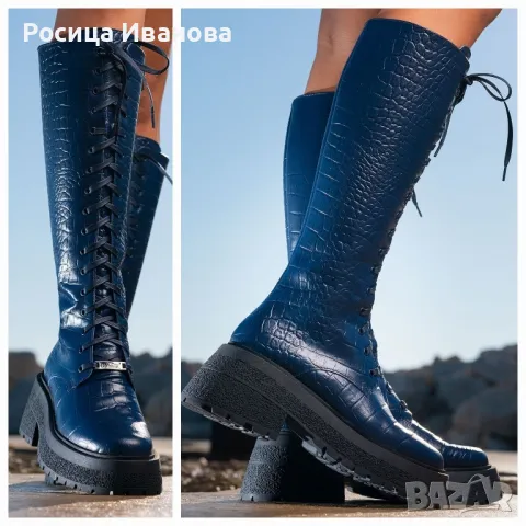 Нови ботуши, естетвена кожа Габина