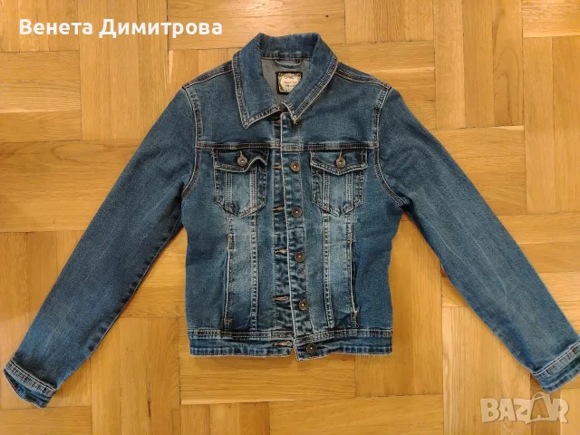 Ново дамско дънково яке, снимка 2 - Якета - 55920386