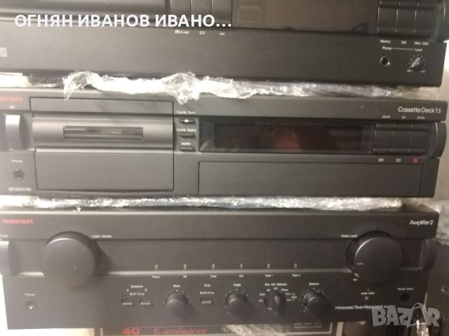 NAKAMICHI Система магазинно състояние, снимка 4 - Ресийвъри, усилватели, смесителни пултове - 41580223