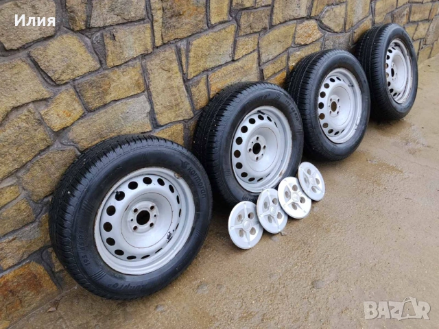 Джанти с гуми за фиат 4х98