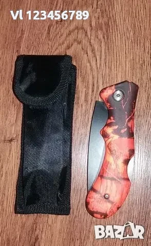 Джобен нож - 90x200 mm (фолдър, сгъваем нож), снимка 2 - Ножове - 50672888