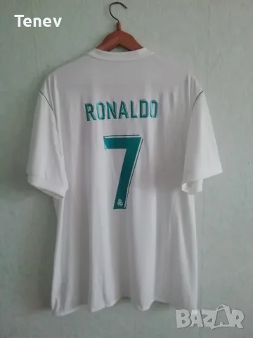 Real Madrid Ronaldo 2017/2018 Adidas 3XL оригинална тениска фланелка Реал Мадрид Роналдо екип 