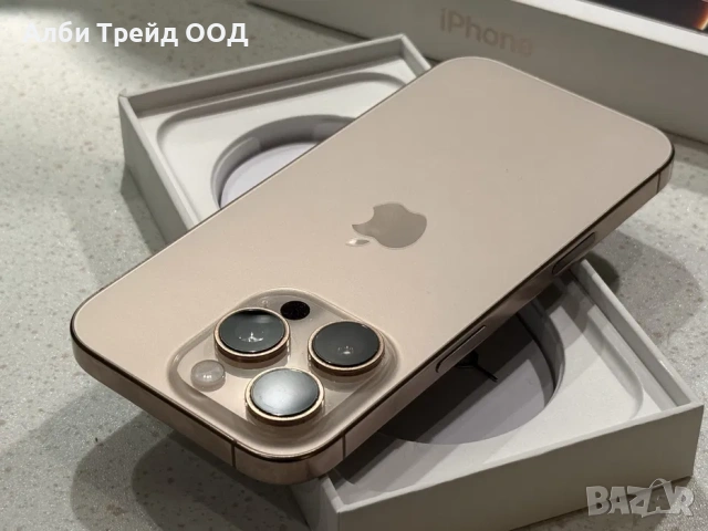 Phone 16 Pro 128GB Desert Titanium – Като НОВ, 92% Батерия. Гаранция!