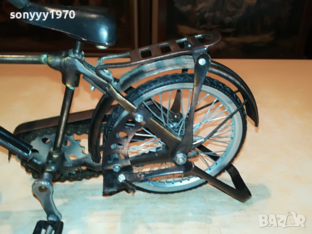 МЕТАЛНО МАСИВНО КОЛЕЛО ВНОС ШВЕЦИЯ 1604222012, снимка 15 - Антикварни и старинни предмети - 36478207