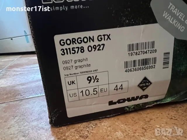 Обувки Lowa gorgon gtx, снимка 2 - Спортни обувки - 55952170