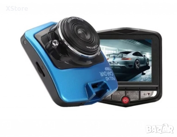 DVR камера за кола с 2.4 инчов екран, Full HD резолюция и 360 градуса въртене, снимка 6 - Аксесоари и консумативи - 52483007