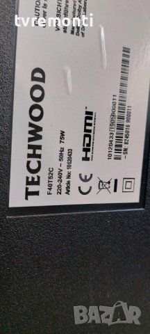 Основна платка -,17MB211S for Techwood F40T52C дисплей VES400UNDS-2D-N11, снимка 6 - Части и Платки - 40935566