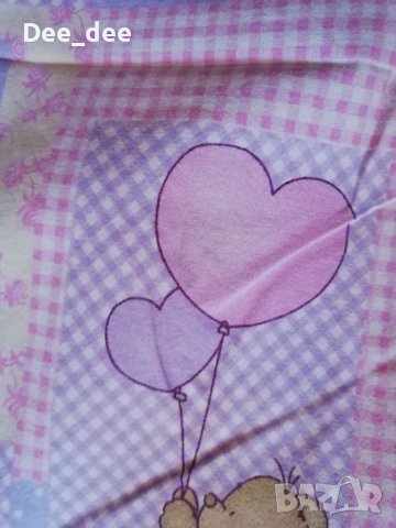 Спални комплекти/бельо с мечета, облачета и цветя за кошара 60х120 , снимка 11 - Спално бельо и завивки - 49966245