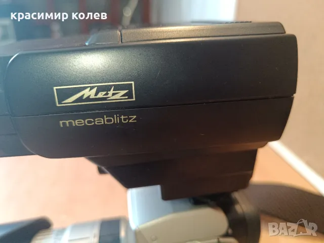 фотоапарат "Canon EOS 50" със светкавица "METZ SCA3000", снимка 7 - Фотоапарати - 50149835