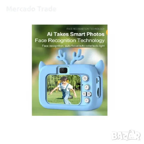 Детски фотоапарат Mercado Trade, Еленче, Различни цветове, снимка 4 - Образователни игри - 49069356