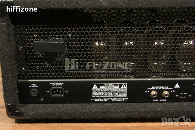 Лампов усилвател Peavey classic 400, снимка 8 - Ресийвъри, усилватели, смесителни пултове - 36147094