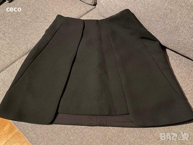 Черна къса пола Zara, снимка 3 - Поли - 38800076