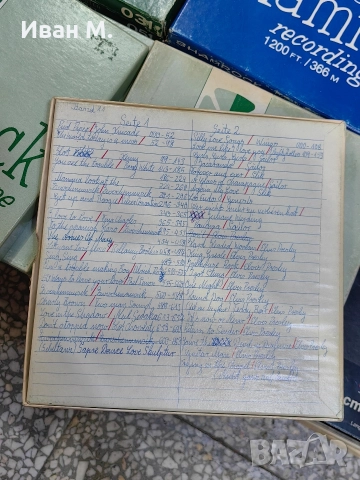 Магнетофонни ролки 18 см 62 бр за 300 лв, снимка 7 - Други - 52822437