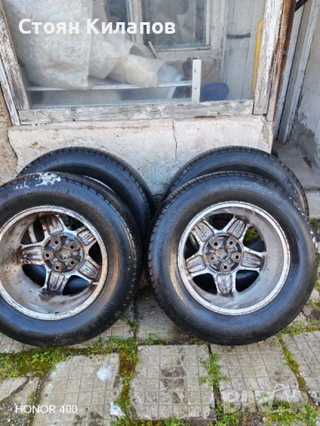 4бр.Алуминиеви джанти 5х114,3х16 за Нисан Х-траил, снимка 10 - Гуми и джанти - 53809314