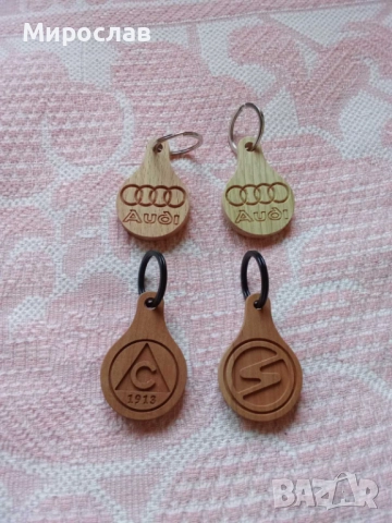 Дървени ключодържатели-2лв/бр., снимка 2 - Сувенири от дърво - 52866438