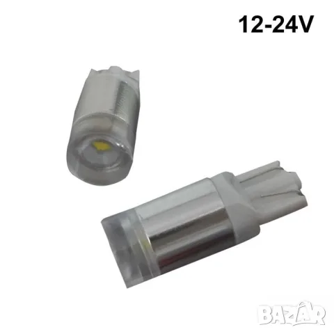 LED крушки T10 12-24V 2 броя, снимка 3 - Аксесоари и консумативи - 55865031