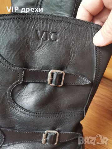 Мъжки кожени ботуши VERSACE Оригинални, снимка 3 - Мъжки ботуши - 34078814