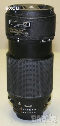 Светлосилен портретен обектив Nikkor AF 80-200 F2.8