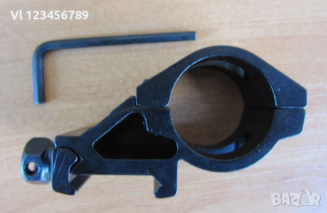 Монтаж за оптика 25мм /към шина 20 мм