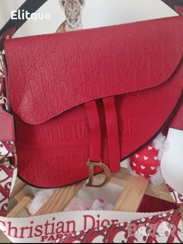 Висококачествени кожени чанти Christian Dior 27x24см, снимка 4 - Чанти - 53459790