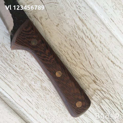 Ръчно кован ловен нож,Knives, фултанг 150x260 mm, снимка 4 - Ножове - 41907926