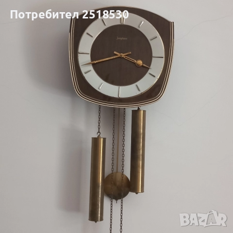 Стенен часовник Junghans , снимка 8 - Антикварни и старинни предмети - 51617446