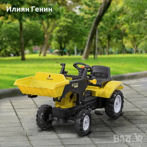 Детски челен товарач HOMCOM, снимка 2 - Детски велосипеди, триколки и коли - 56240965