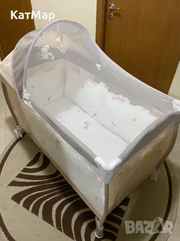 Бебешка кошара за сън и игра Cam - като нова, снимка 1
